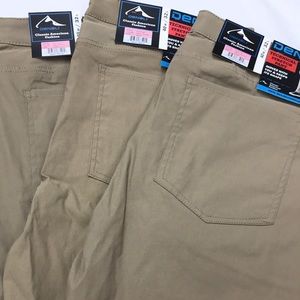 Denali 40-32 Lot of 3 Delta Khaki Technical Stretch Pants